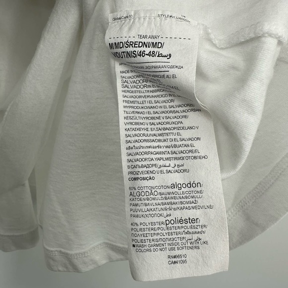 Under Armour size‎ medium loose fit white tank top wrk out balloon letter print - Picture 2 of 5